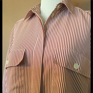 Chaus Pin Striped Top